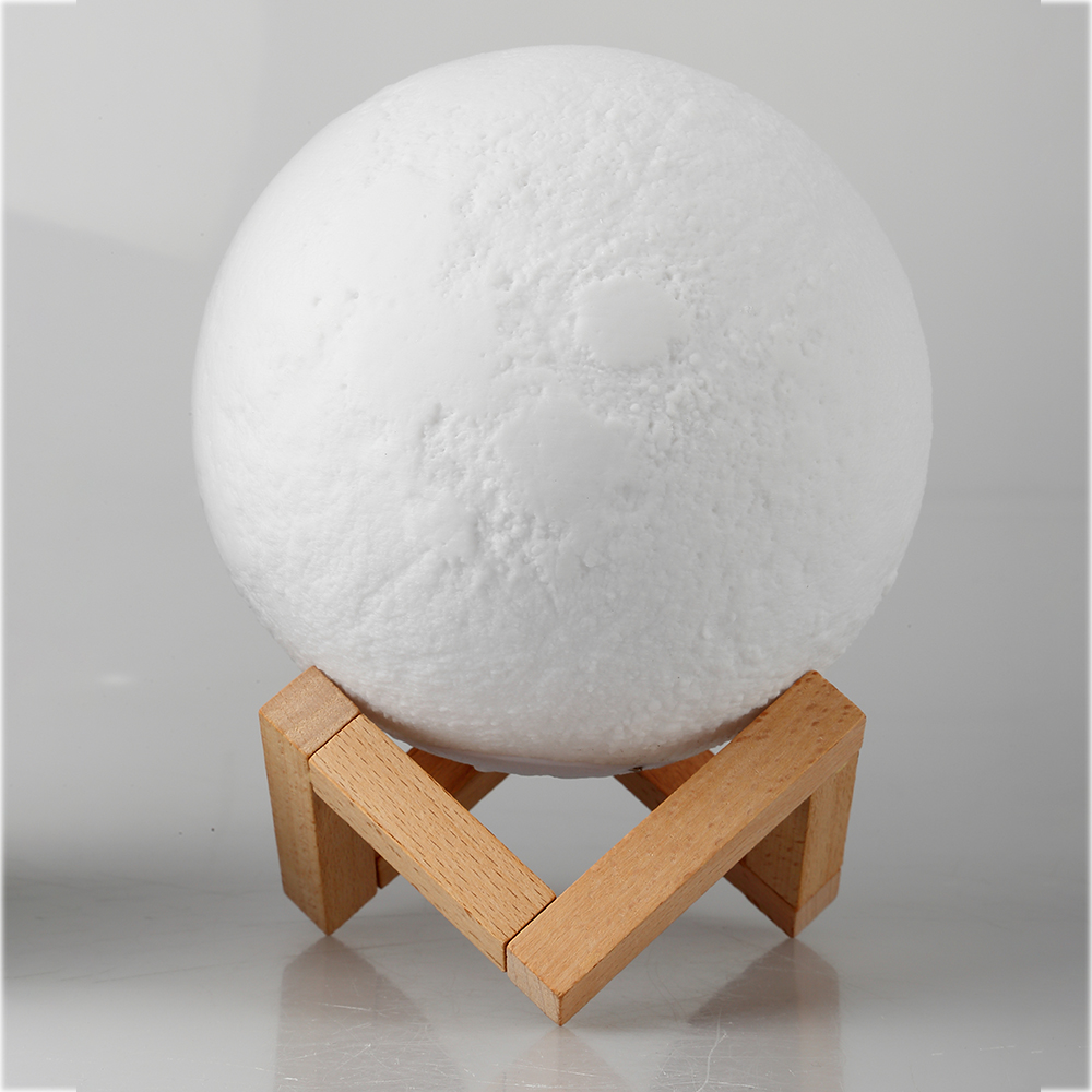 Culivaro 3D Printed Moon Lamp, 16 Colors LED Night